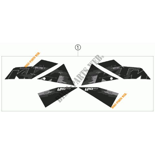 DEKORSATZ 690 SM SCHWARZ 07