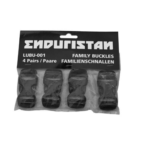 Enduristan Family Buckles / Schnallen  25mm (4 pairs)