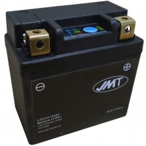 JMT Lithium- Ionen Batterie LFP01 mit Anzeige, Wasserdicht (SX-F 250/350/450 16-17)