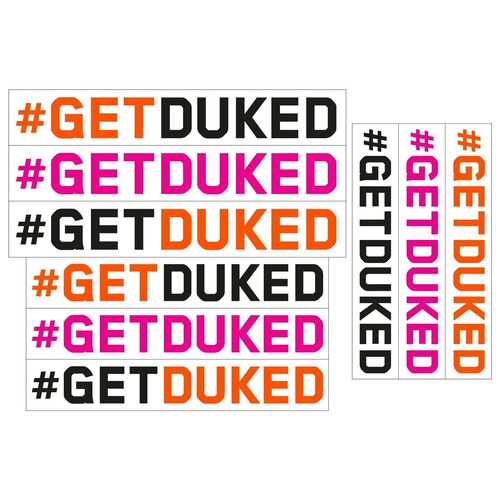 #GETDUKED #GOADVENTURE Sticker