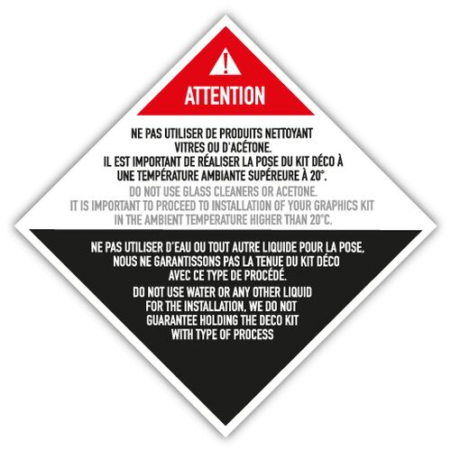 Dekor Aufkleber Kit - Storm Black Orange Matt KTM 690 Duke/R 08-11