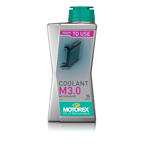 MOTOREX Khlflssigkeit, Coolant M3.0, 1 l, Khlerschutz fertiggemischt bis -38 C