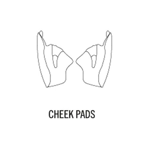 HORNET ADV CHEEK PADS ONESIZE