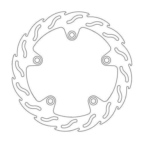 MOTO-MASTER - FLAME Fixed Disc 265mm rear