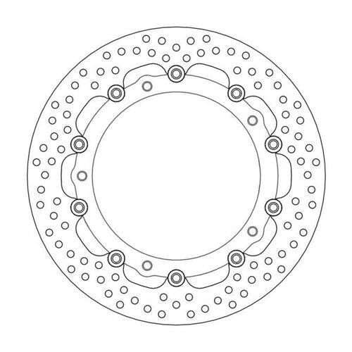 MOTO-MASTER - HALO Floating Alu Disc 320mm front left/right