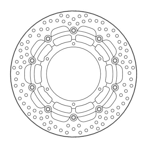 MOTO-MASTER - HALO Floating Alu Disc 320mm front left/right