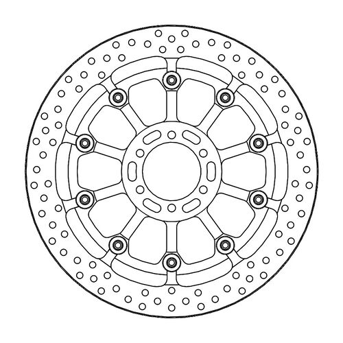 MOTO-MASTER - HALO T-FLOATER Full Floating Professional...