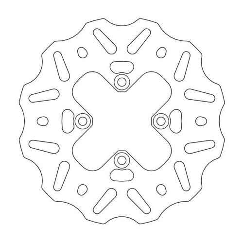 MOTO-MASTER - NITRO Fixed Disc 160mm rear