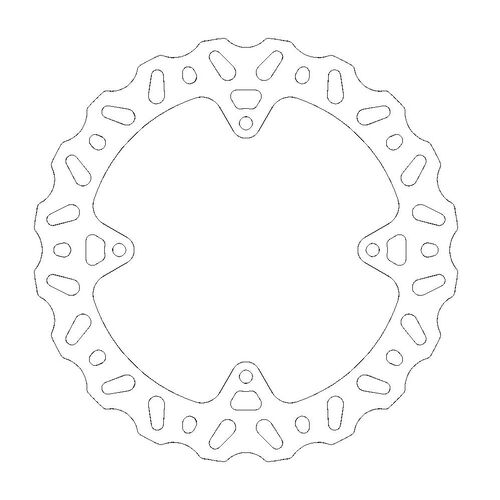 MOTO-MASTER - NITRO Fixed Disc 210mm rear