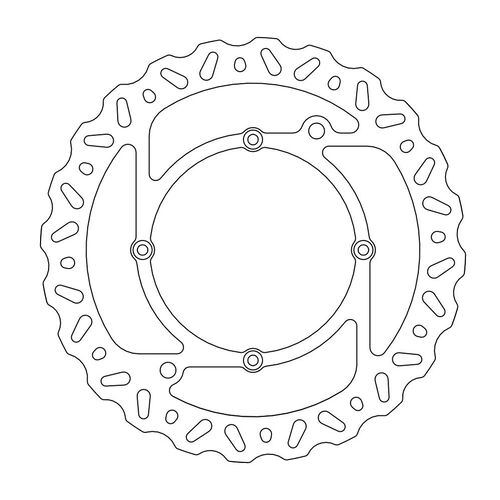 MOTO-MASTER - NITRO Fixed Disc 260mm front