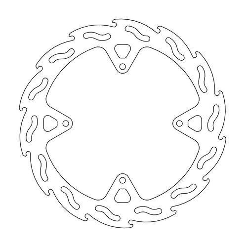 MOTO-MASTER - FLAME Fixed Disc 230mm rear