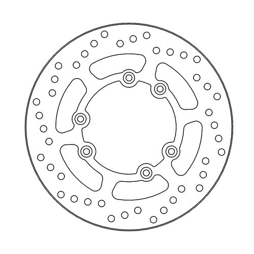 MOTO-MASTER - VINTAGE Fixed Disc 220mm rear