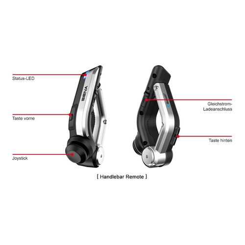 SENA 10U Arai Full-face Helmets - Bluetooth Kommunikationssystem f�r Motorr�der