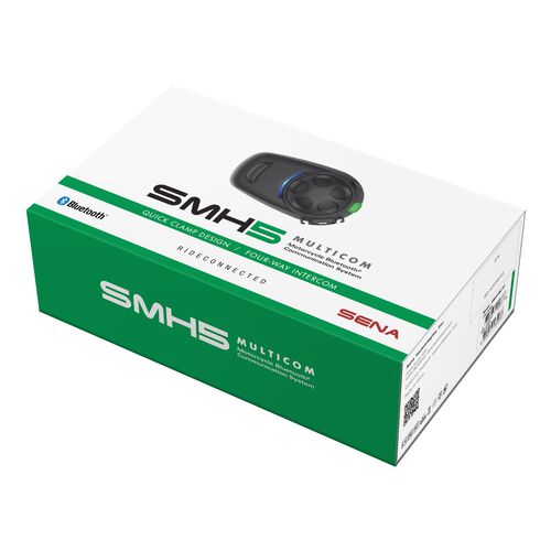 SENA SMH5 MULTICOM Einzelset - Bluetooth Kommunikationssystem fr Motorrder