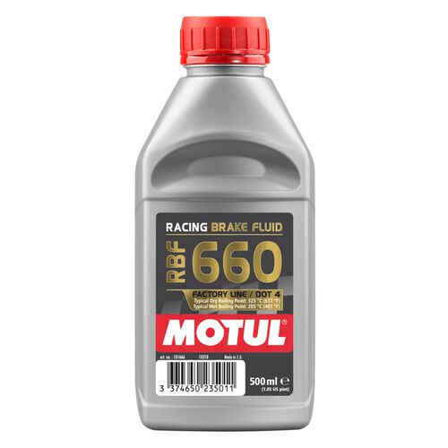 MOTUL Bremsflssigkeit 660 Factory Line DOT4, Racing, vollsynthetisch 500 ml