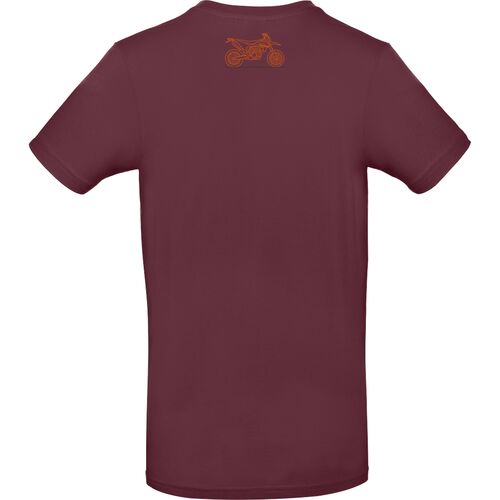 BSO T-SHIRT 690 SMC-R LOGO ORANGE VORNE & NACKEN - SAND XL