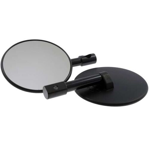 SHIN YO Superbike Spiegelset (verstellbar) inkl. MOTEX Spiegelaufnahmen-Adapter-Set