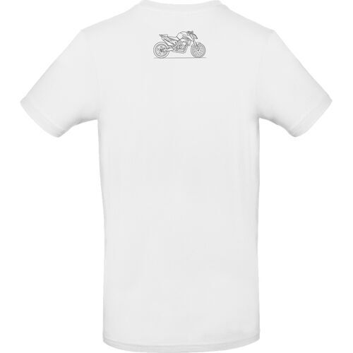 BSO - 790/890 DUKE - LOGO - BLACK - T-SHIRT XL-VORNE & NACKEN-BORDEAUX