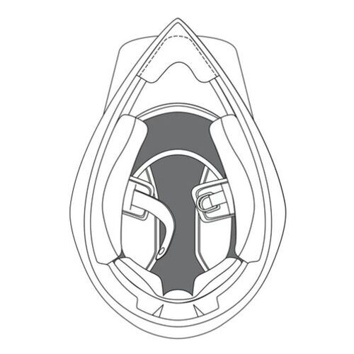 AX9 Helmpolsterung XL