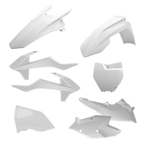 Kunststoffteilekit KTM EXC/EXCF 17-19 wei�