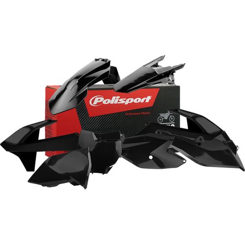 Kunststoffteilekit KTM SX/SXF 16-18 schwarz