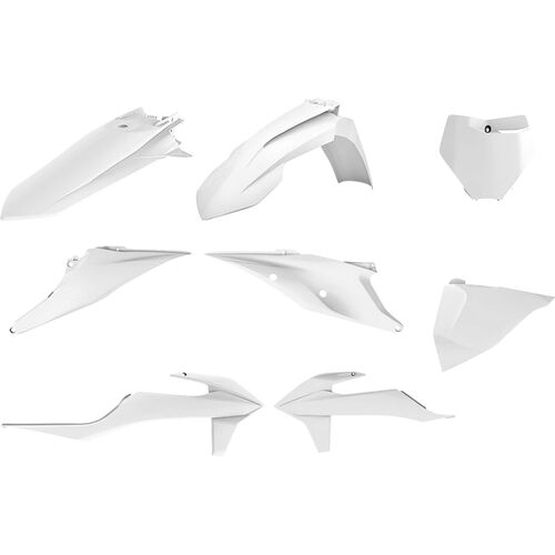 Kunststoffteilekit KTM SX/SXF 19-22 wei�