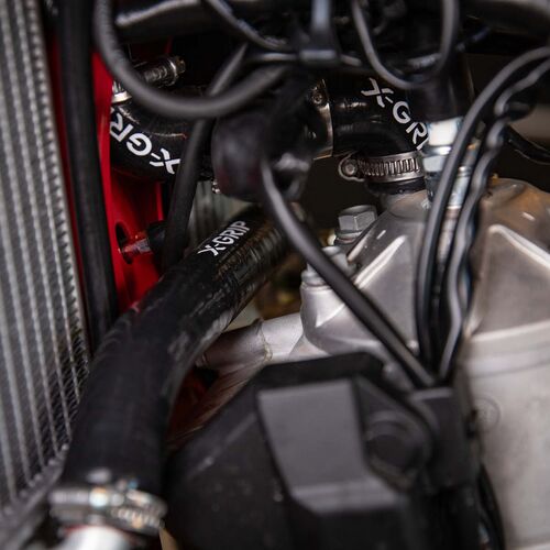 X-GRIP Silikon K�hlerschlauch, schwarz