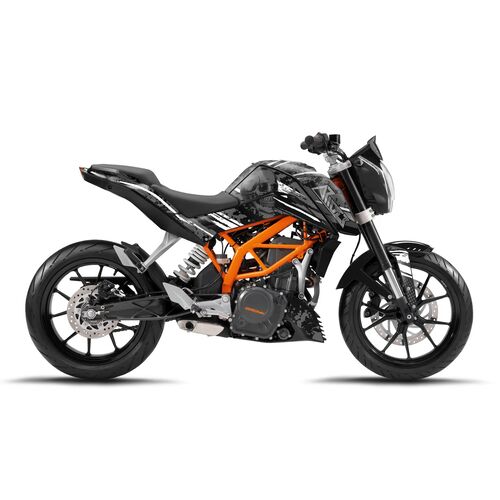 Dekor KTM Duke 125- Skull Edition