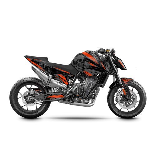 Dekor KTM Duke 790- Skull Edition