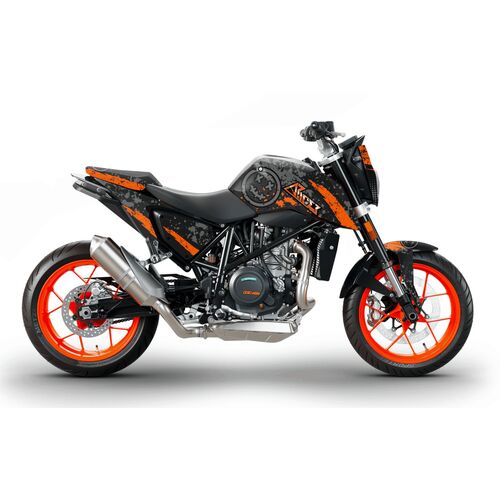 Dekor KTM Duke 690- Smiley Edition