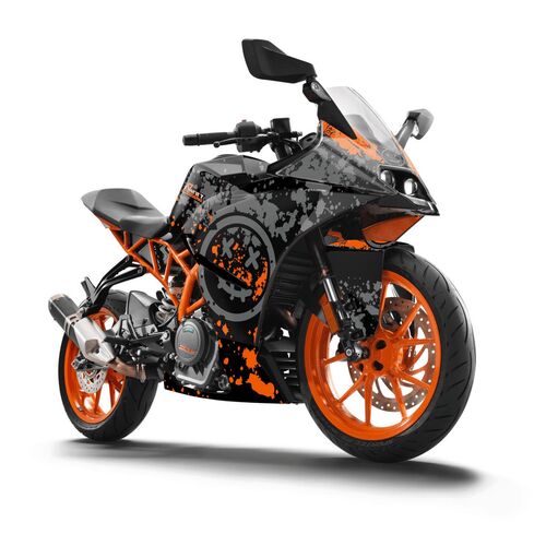 Dekor KTM RC 390- Smiley Edition