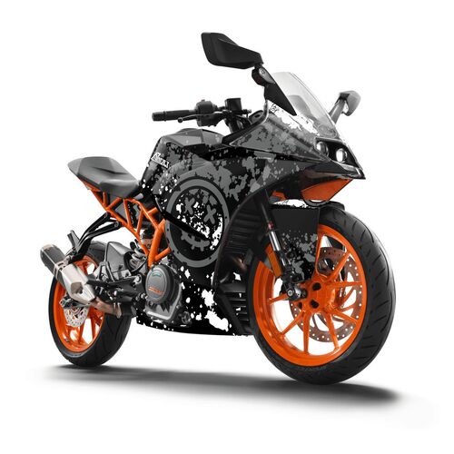 Dekor KTM RC 390- Smiley Edition