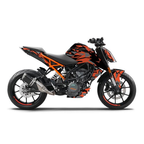 Dekor KTM Duke 390- Prism Edition