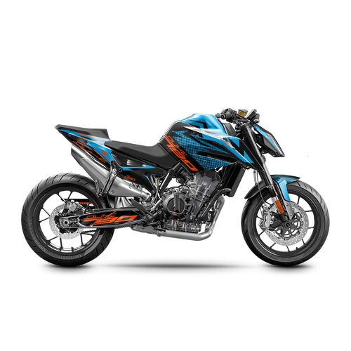 Dekor KTM Duke 790- Sonic Edition