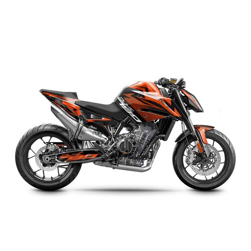 Dekor KTM Duke 790- Sonic Edition