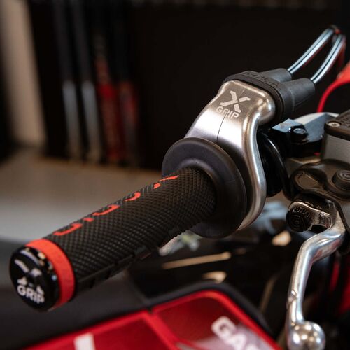 X-GRIP Gasgriff Geh�use, silber