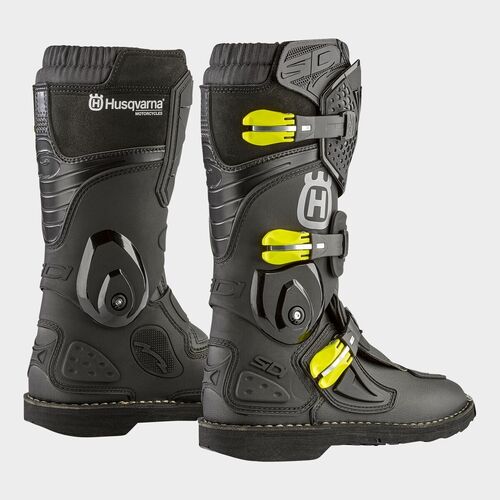 Kids Flame Boots Black