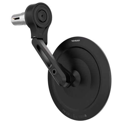 HIGHSIDER pro Lenkerendenspiegel Montana-Slim Schwarz Kurz (1Stck.)