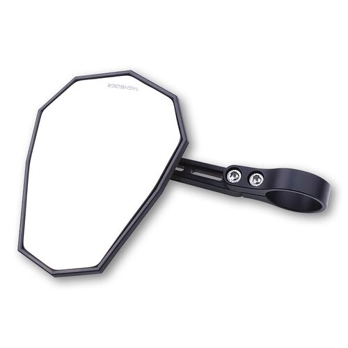 HIGHSIDER pro Lenkerendenspiegel Stealth-X5 Schwarz Kurz (1Stck.)