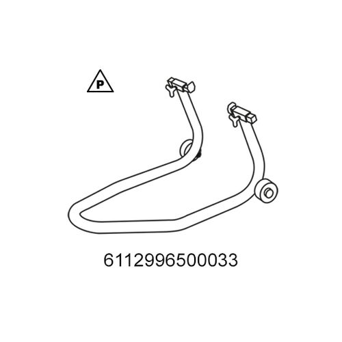 Vorderrad-Hebevorrichtung klein