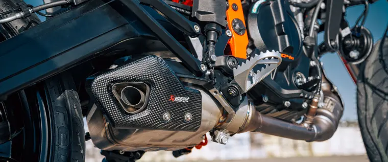 KTM 125 SMC R: Antrieb