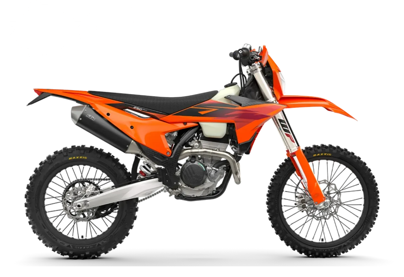 KTM 250 EXC-F 2027, Seitenansicht