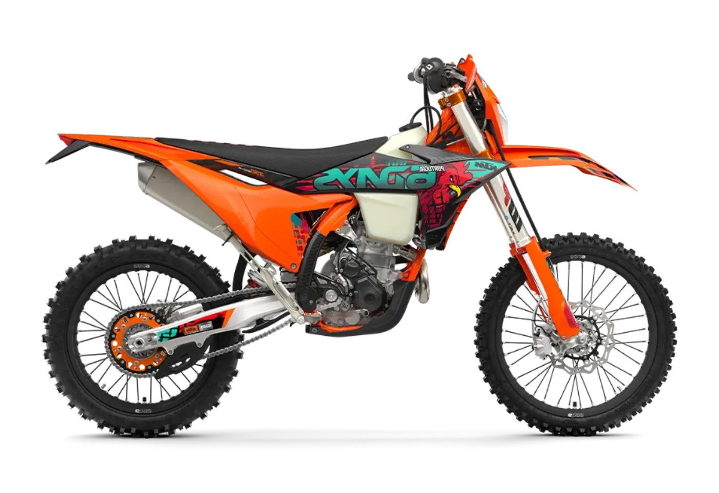 KTM 350 EXC-F 6DAYS 2027, Seitenansicht