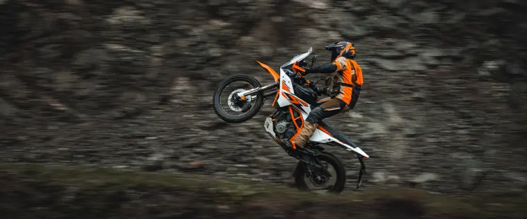 KTM 390 Adventure R: Ergonomie