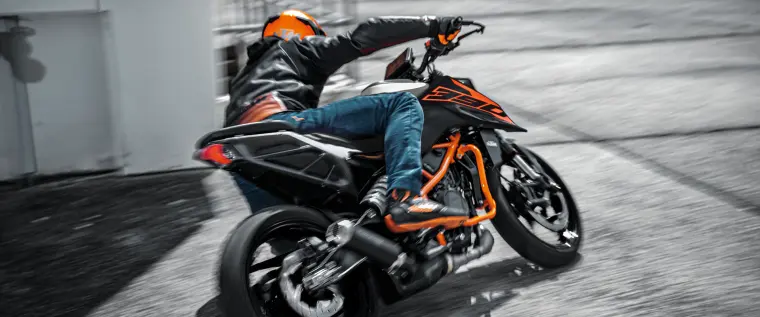 KTM 390 Duke: Antrieb
