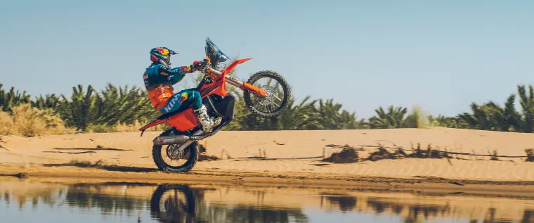 KTM 450 RALLY REPLICA: Motor