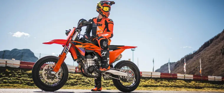 KTM 450 SMR: Antrieb