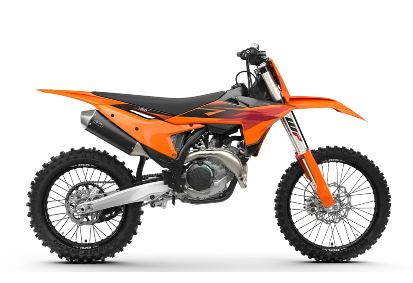 KTM 450 SX-F 2027, Seitenansicht