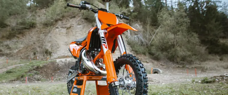 KTM 50 SX: Fahrwerk