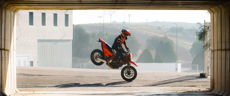 KTM 690 SMC R: Antrieb